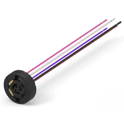 Connector, Receptacle, lighting, dimmable - 1