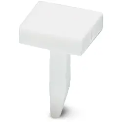Marker, white, unlabeled for terminal block, 1401404