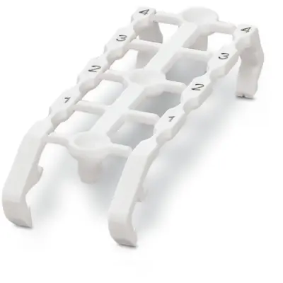 Marker, white, labeled for terminal block, 0803465 - 1