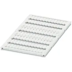 Marker, white, unlabeled for terminal block, 0821784