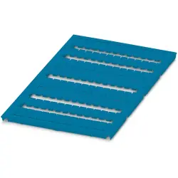 Marker, blue, unlabeled for terminal block, 0828188