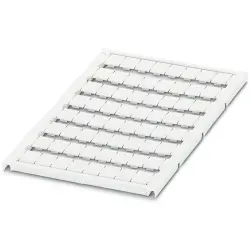 Marker, white, unlabeled for terminal block, 0821739