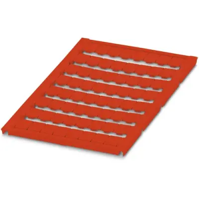 Marker, red, unlabeled for terminal block, 0828195 - 1