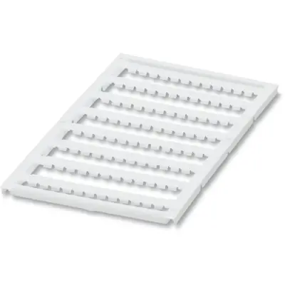 Marker, white, unlabeled for terminal block, 0821425 - 1