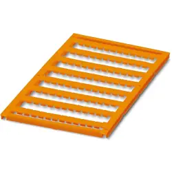 Marker, orange, unlabeled for terminal block, 0828206