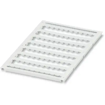 Marker, white, unlabeled for terminal block, 0821483 - 1
