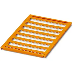 Marker, orange, unlabeled for terminal block, 0828210