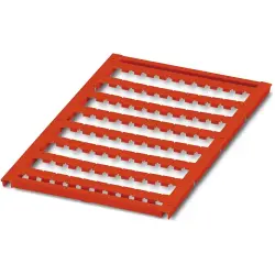 Marker, red, unlabeled for terminal block, 0828209