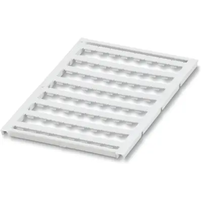 Marker, white, unlabeled for terminal block, 0821548 - 1