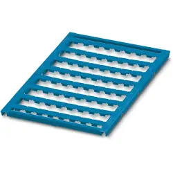 Marker, blue, unlabeled for terminal block, 0828217