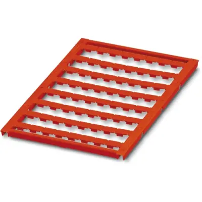 Marker, red, unlabeled for terminal block, 0828214 - 1