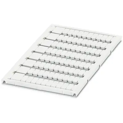 Marker, white, unlabeled for terminal block, 0823782 - 1