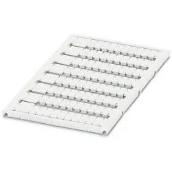 Marker, white, unlabeled for terminal block, 0823782