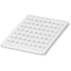Marker, white, unlabeled for terminal block, 0822204