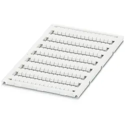 Marker, white, unlabeled for terminal block, 0821713