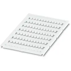 Marker, white, unlabeled for terminal block, 0821690