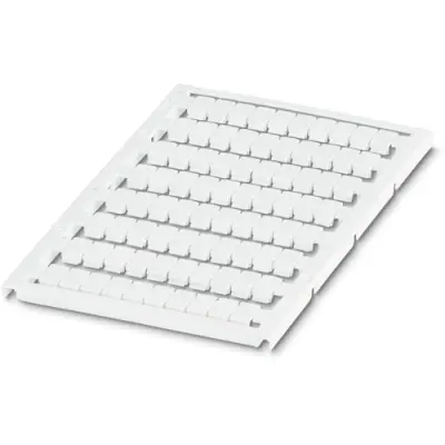 Marker, white, unlabeled for terminal block, 0821674 - 1