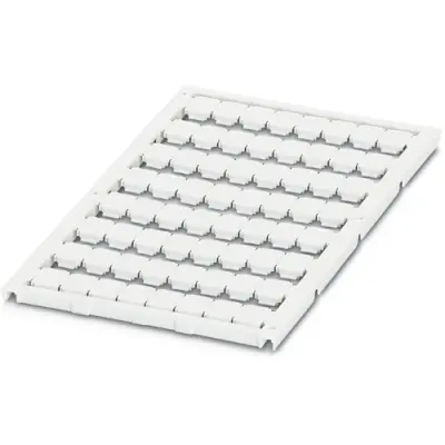 Marker, white, unlabeled for terminal block, 0821755 - 1