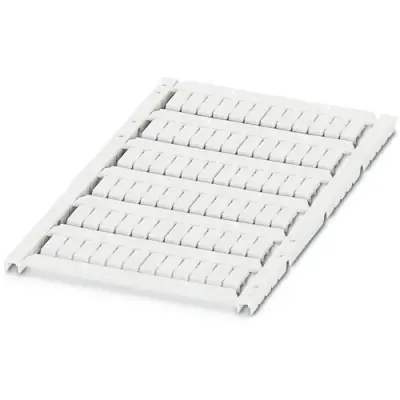 Marker, white, unlabeled for terminal block, 0829482 - 1