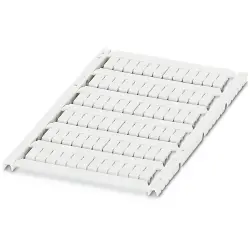 Marker, white, unlabeled for terminal block, 0829482