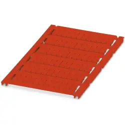 Marker, red, unlabeled for terminal block, 0829226