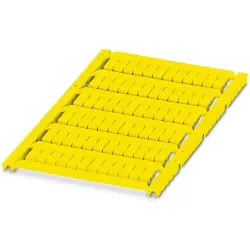 Marker, yellow, unlabeled for terminal block, 0829228