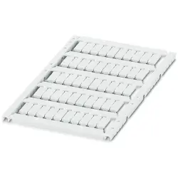 Marker, white, unlabeled for terminal block, 0829483