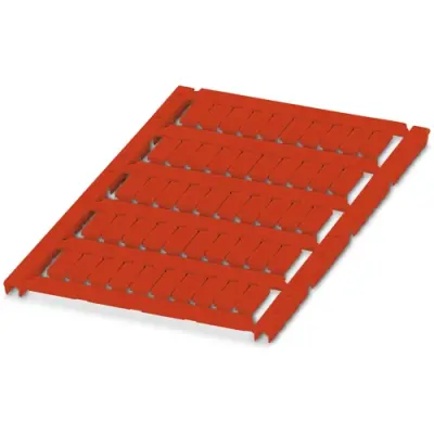 Marker, red, unlabeled for terminal block, 0829232 - 1