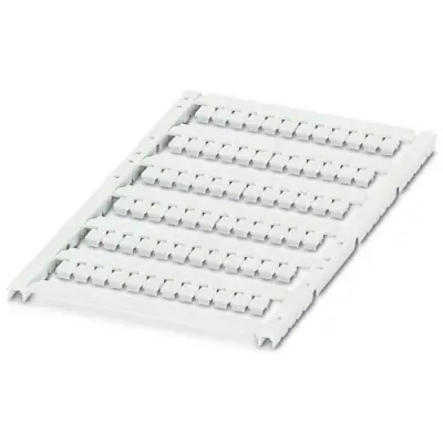 Marker, white, unlabeled for terminal block, 0829237 - 1