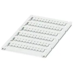 Marker, white, unlabeled for terminal block, 0829237