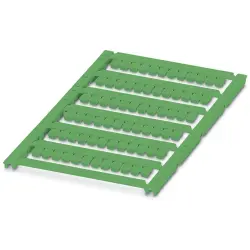 Marker, green, unlabeled for terminal block, 0829242