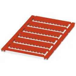 Marker, red, unlabeled for terminal block, 0829238