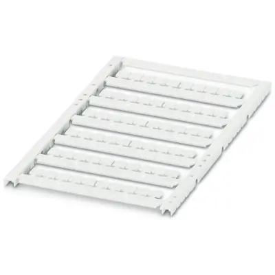 Marker, white, unlabeled for terminal block, 0829243 - 1