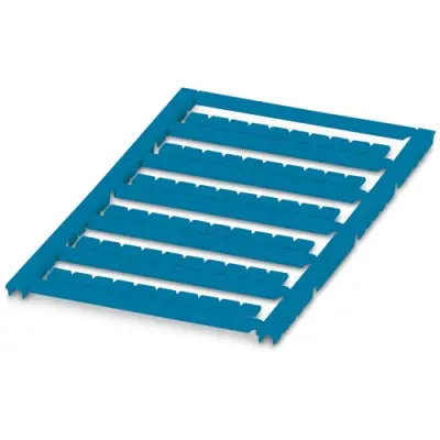 Marker, blue, unlabeled for terminal block, 0829247 - 1