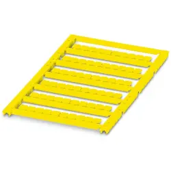 Marker, yellow, unlabeled for terminal block, 0829246