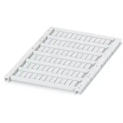 Marker, white, unlabeled for terminal block, 0829249