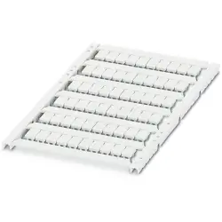Marker, white, unlabeled for terminal block, 0829252