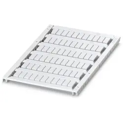 Marker, white, unlabeled for terminal block, 0828750