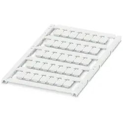 Marker, white, unlabeled for terminal block, 0830755