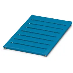 Marker, blue, unlabeled for terminal block, 0818247