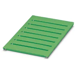 Marker, green, unlabeled for terminal block, 0818315