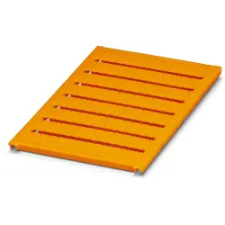Marker, orange, unlabeled for terminal block, 0818276