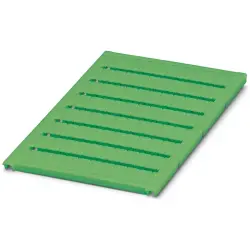Marker, green, unlabeled for terminal block, 0818360