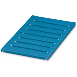 Marker, blue, unlabeled for terminal block, 0818399