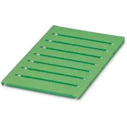 Marker, green, unlabeled for terminal block, 0818412
