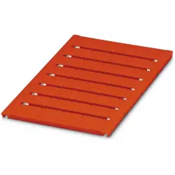 Marker, red, unlabeled for terminal block, 0817798
