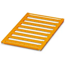 Marker, orange, unlabeled for terminal block, 0818629