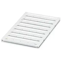 Marker, white, unlabeled for terminal block, 0819262