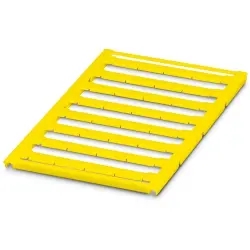 Marker, yellow, unlabeled for terminal block, 0819259