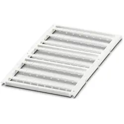 Marker, white, unlabeled for terminal block, 0821823